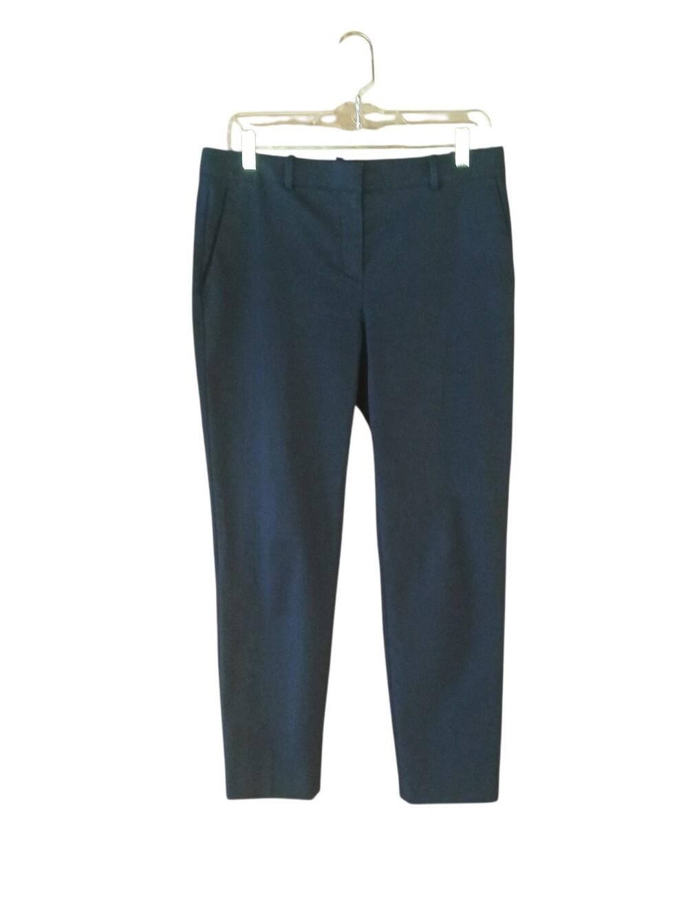 Theory Navy Mid Rise Slim Fit Ankle Pants Size 6